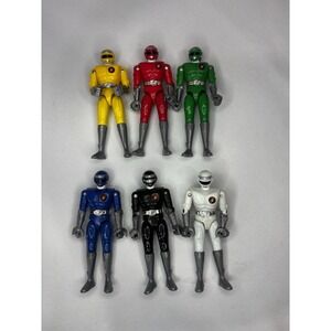 Set Of 6 Vintage 1993 Trendmasters Masterbotix Power Bots Power Rangers